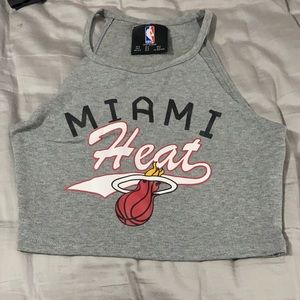 Miami Heat crop top
